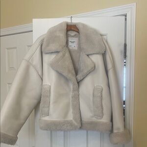 Abercrombie & Fitch Cream Jacket